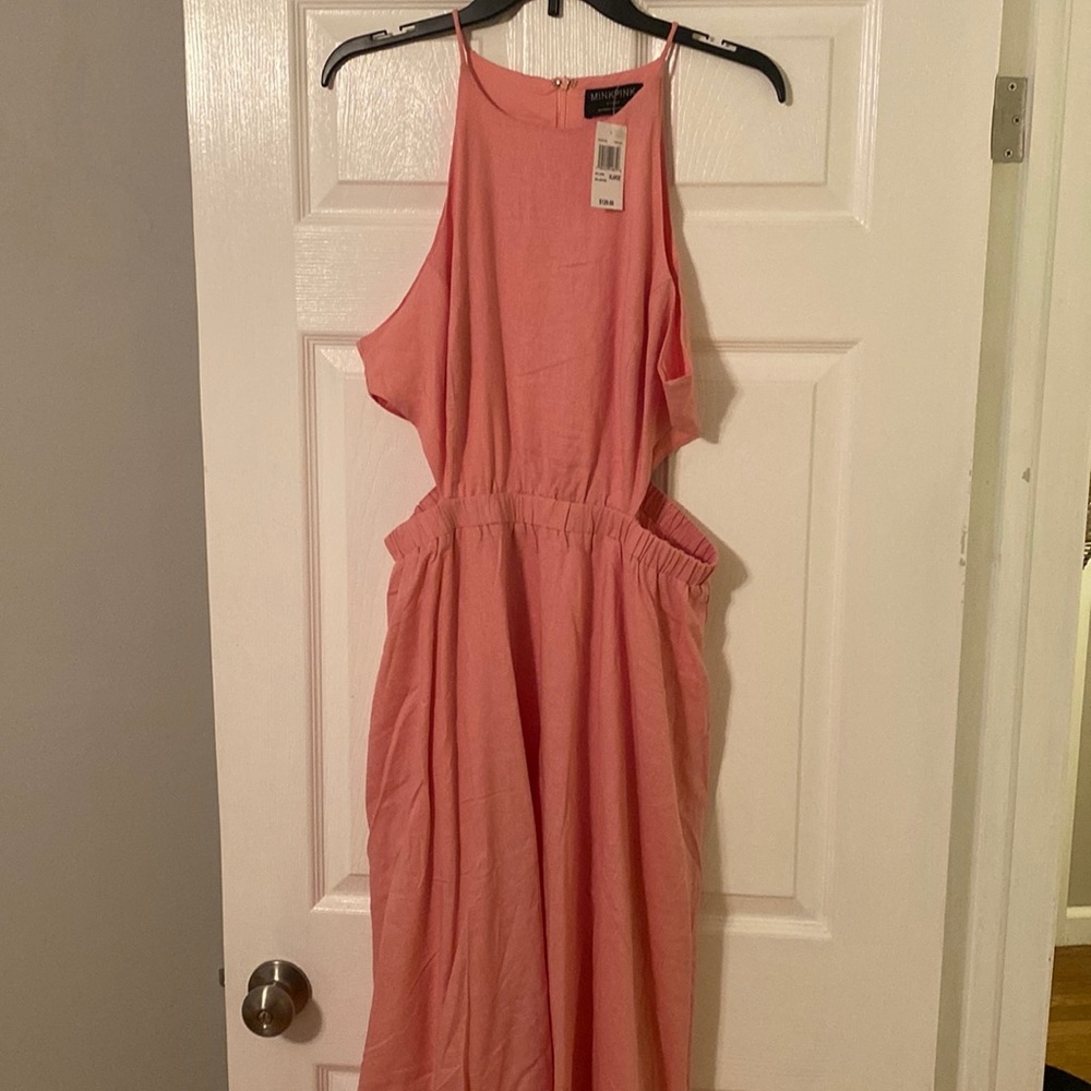 Sun dress with cut outs